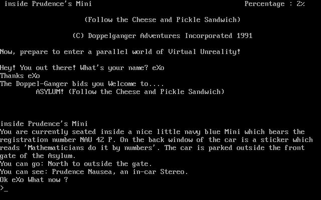 Gameplay of Asylum (1991)
