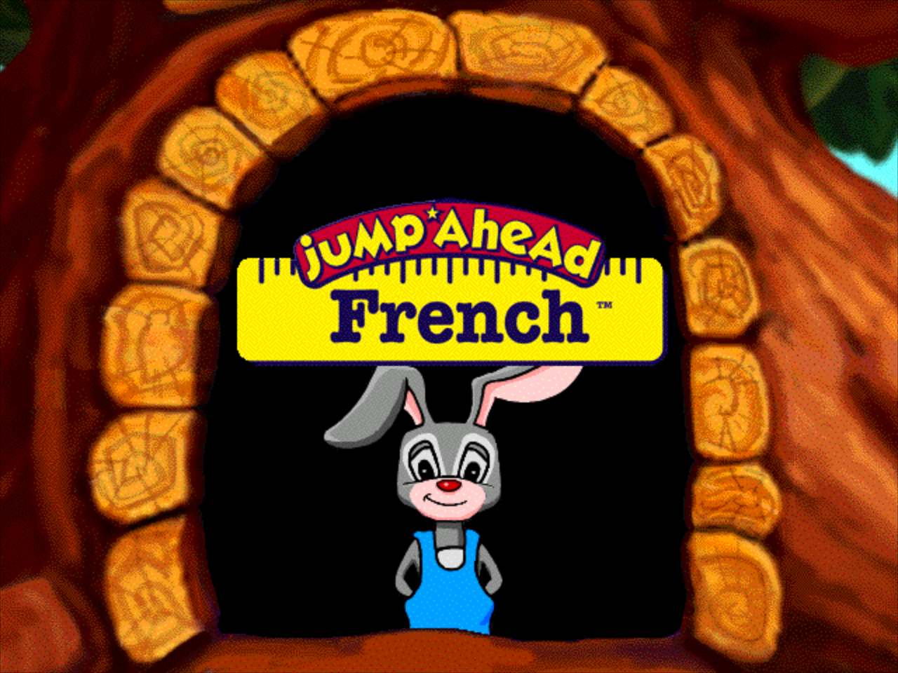 Title screen of JumpAhead French