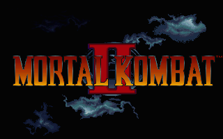 Title screen of Mortal Kombat II