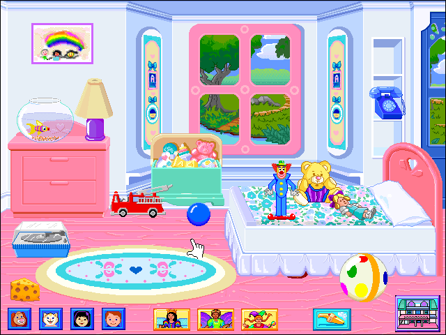 Gameplay of Fisher-Price Dream Doll House