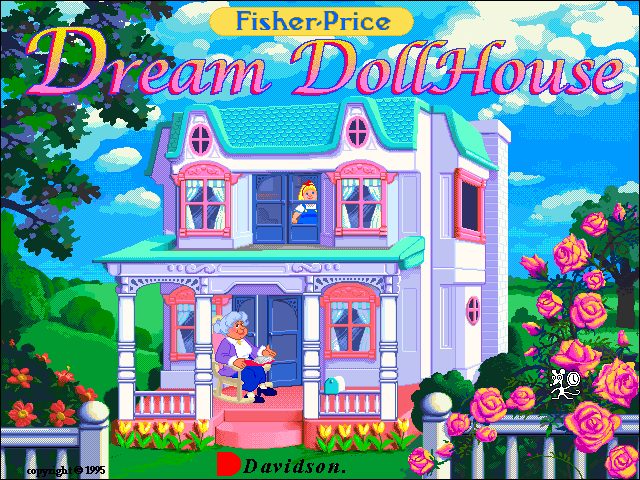 Title screen of Fisher-Price Dream Doll House