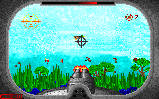 Gameplay of Gun Boat Duck Hunt