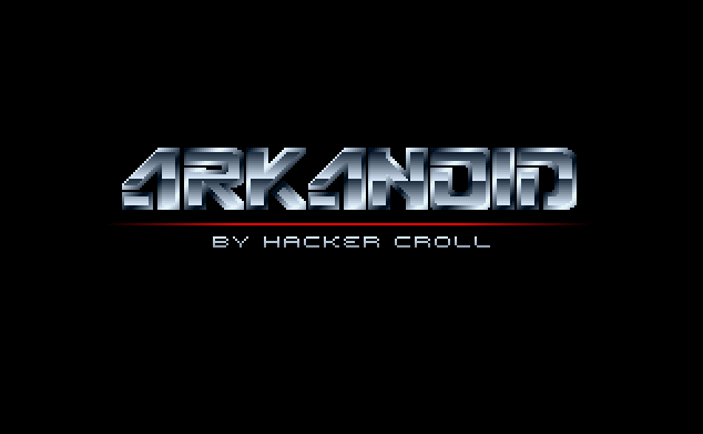 Title screen of Arka