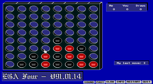 Gameplay of EGA Four
