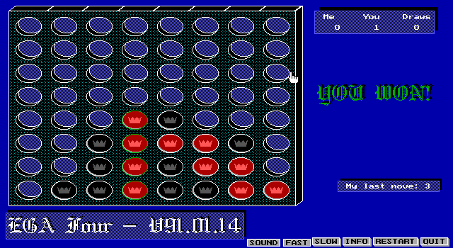 Gameplay of EGA Four