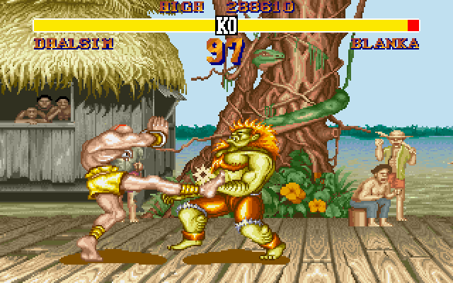 Gameplay of Street Fighter II