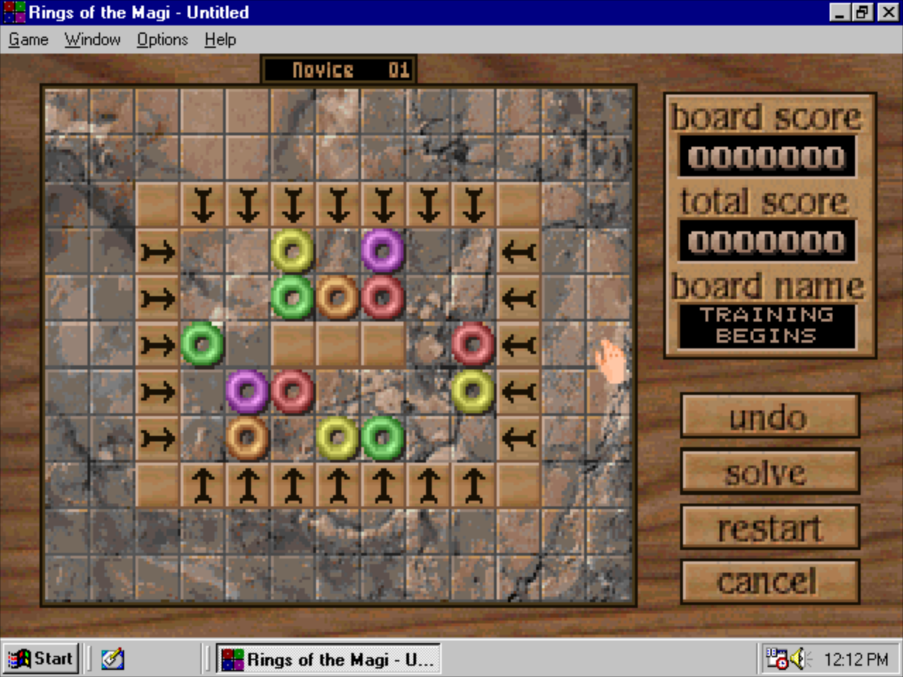 Gameplay of Rings of the Magi: Grand Master Edition