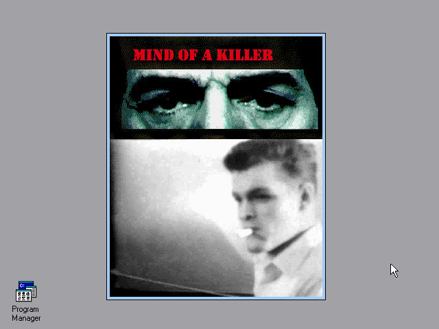 Title screen of Mind of a Killer