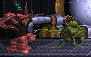 Gameplay of Xenophage: Alien Bloodsport