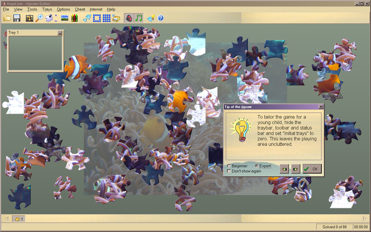 Gameplay of Jigsaws Galore