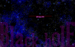Title screen of Black Hole