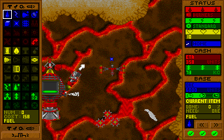 Gameplay of Klondike Moon