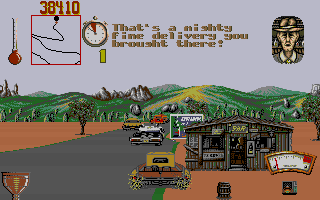 Gameplay of Moonshine Racers