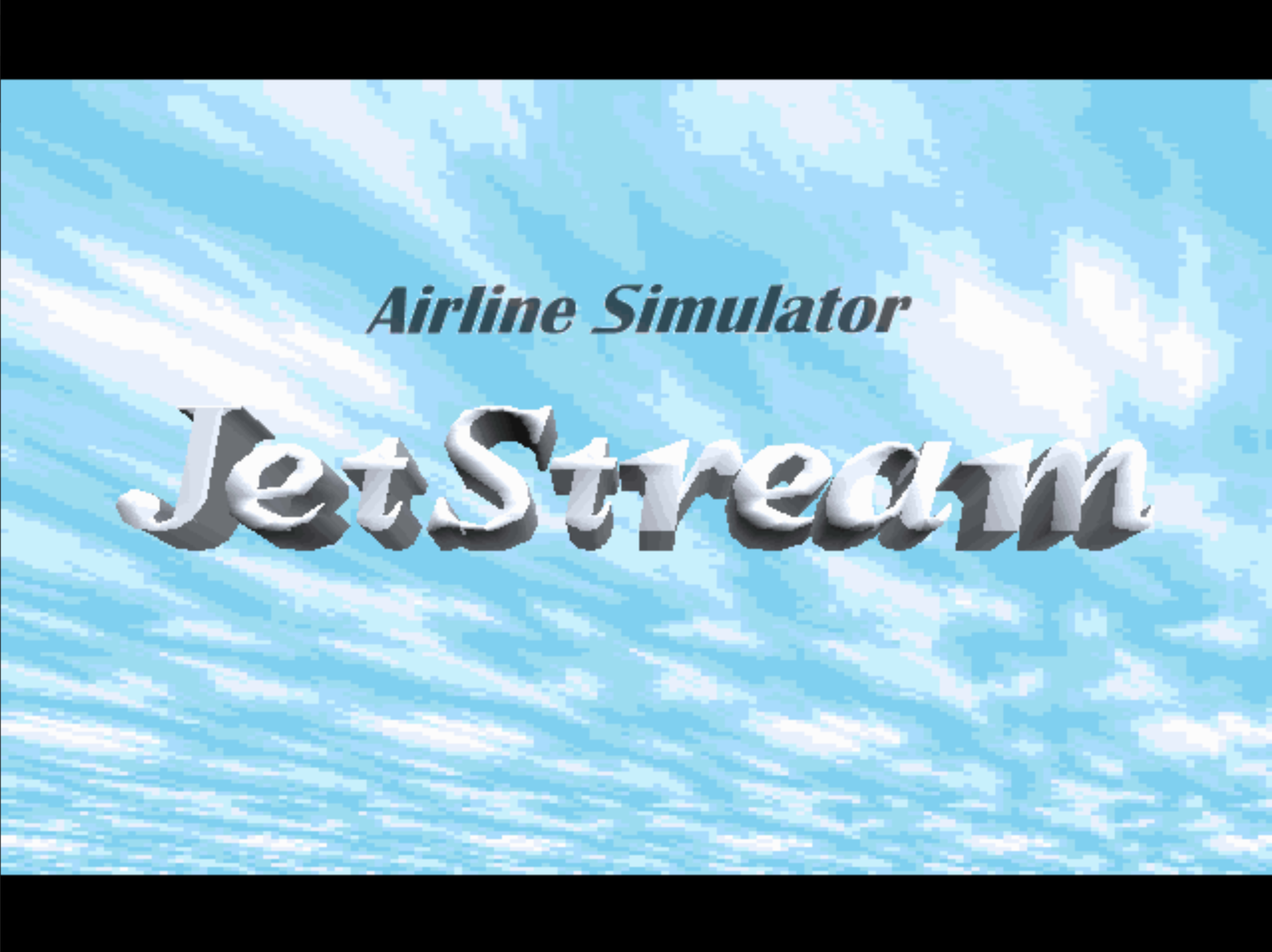 Title screen of Jet Stream
