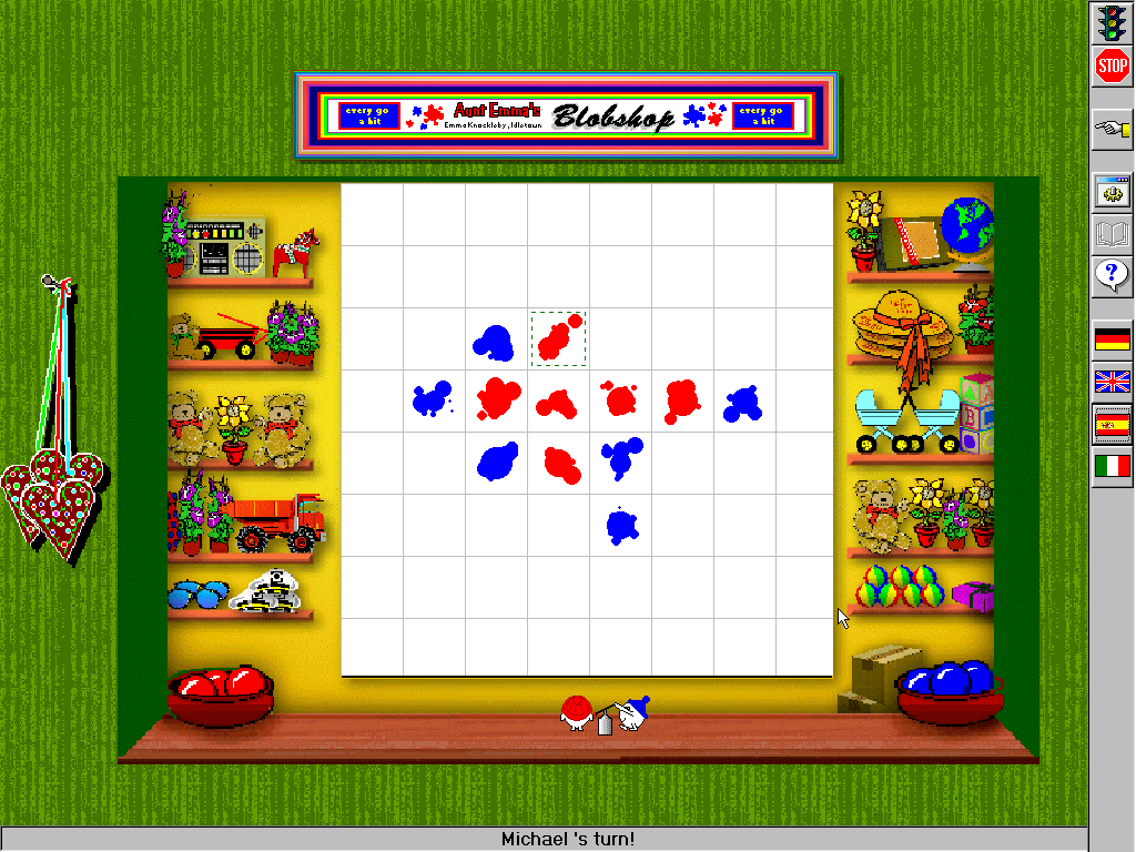 Gameplay of Blobshop