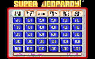 Gameplay of Super Jeopardy!
