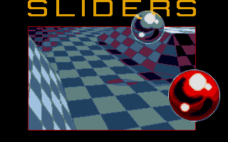 Title screen of Sliders