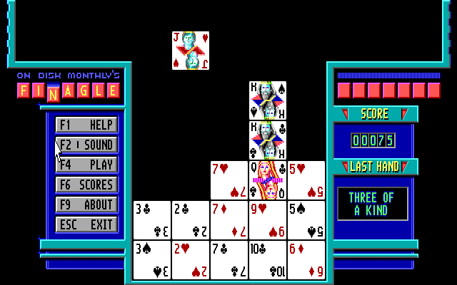 Gameplay of Finagle
