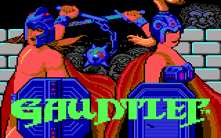Title screen of Gauntlet