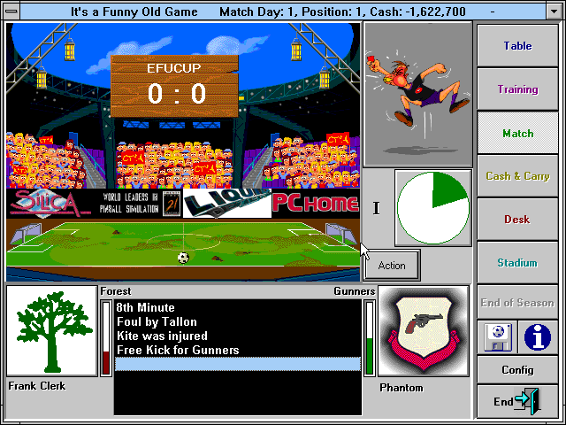 Gameplay of It's a Funny Old Game
