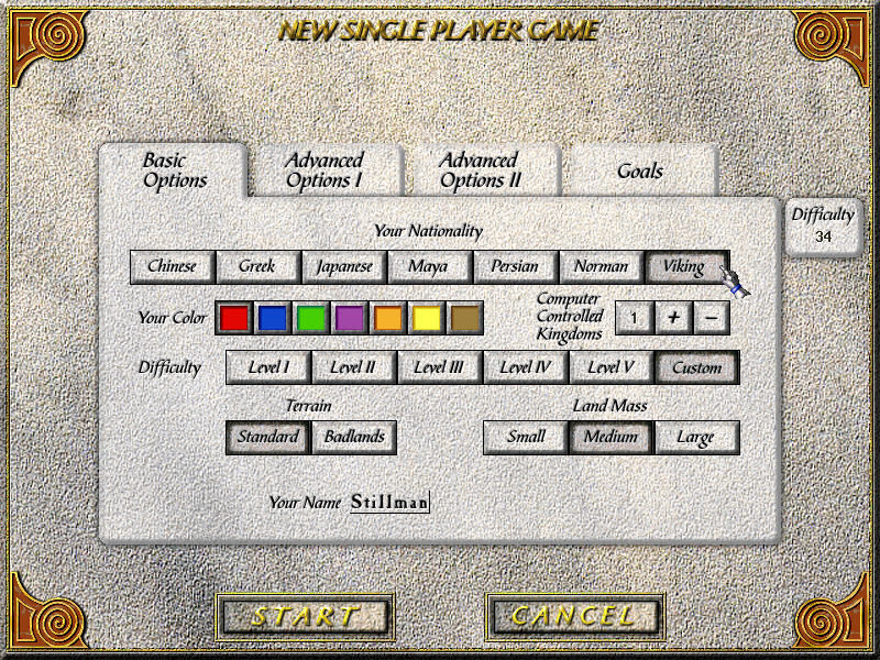 Gameplay of Seven Kingdoms