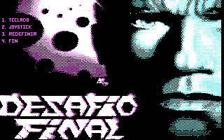 Title screen of Desafio Final