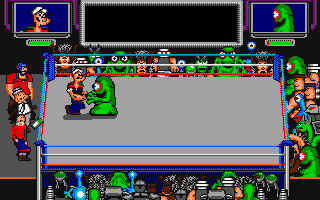 Gameplay of Popeye 3: WrestleCrazy