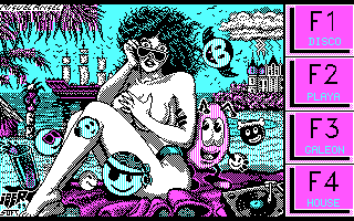 Title screen of Toi Acid Game