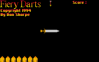 Gameplay of Fiery Darts