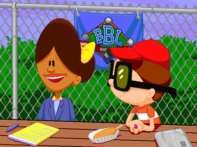 Gameplay of Backyard Baseball