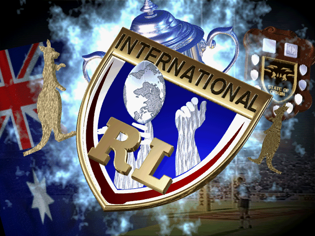 Title screen of International Rugby League
