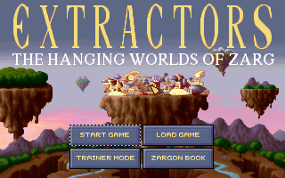 Title screen of Diggers 2: Extractors