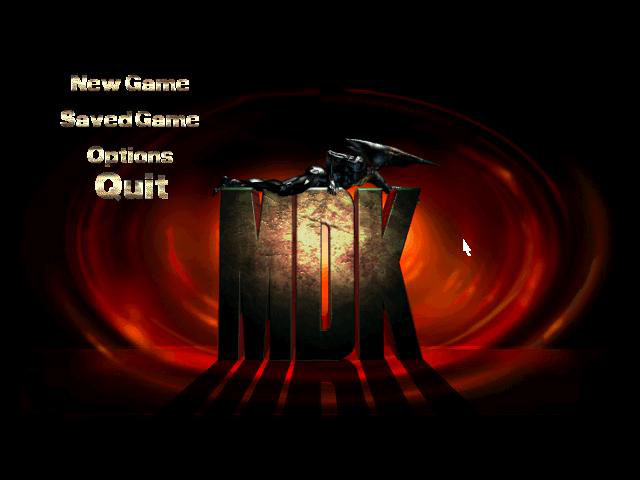 Title screen of MDK