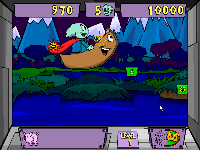 Gameplay of Pajama Sam's Lost & Found