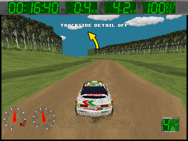 Gameplay of Rally Challenge