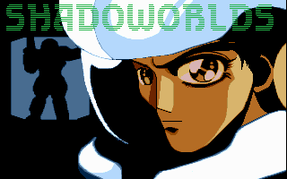 Title screen of Shadoworlds