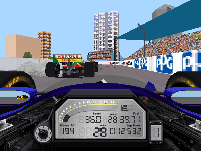 Gameplay of IndyCar Racing II