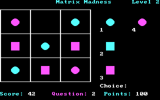 Gameplay of Matrix Madness