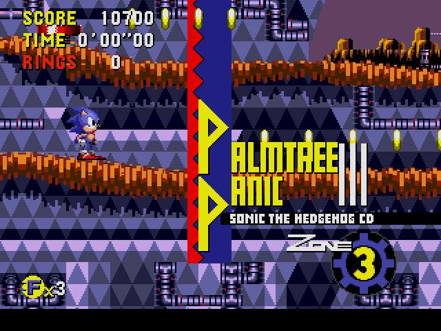 Gameplay of Sonic CD