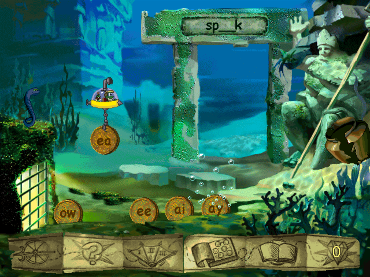 Gameplay of JumpStart Reading for Second Graders