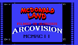 Title screen of M.C. Kids