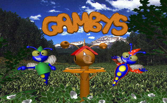 Title screen of Gambys