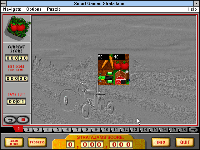 Gameplay of Smart Games Stratajams