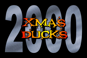 Title screen of Xmas Ducks 2000