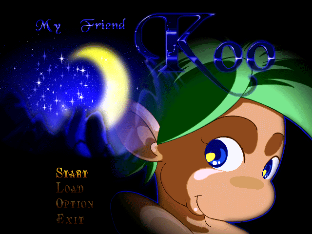 Title screen of My Friend Koo