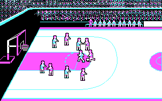 Gameplay of Pure-Stat College Basketball