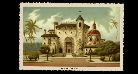 Title screen of 9: The Last Resort