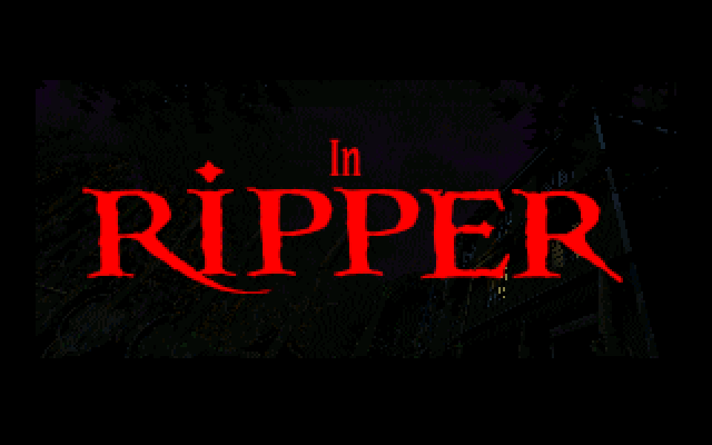 Title screen of Ripper