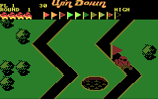 Gameplay of Up 'n Down