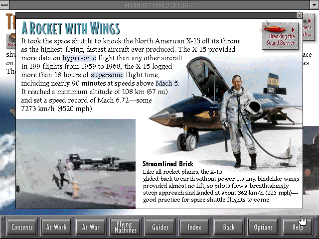 Gameplay of Microsoft World of Flight